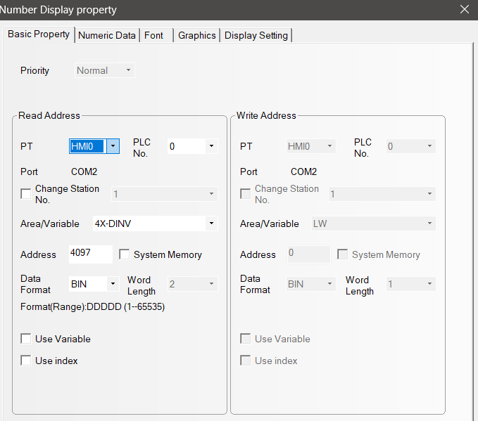 Monitor Speed NB HMI